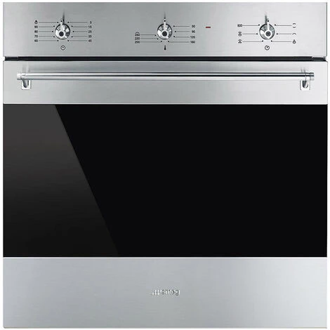 Smeg Forno Elettrico Ventilato Classica SF6381X Acciaio Inox