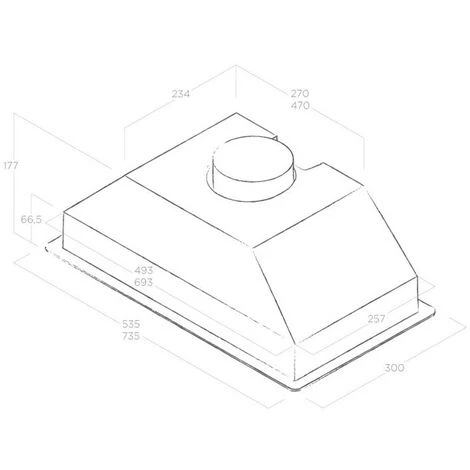 Elica Cappa Cucina Era S Incasso 60 Cm Acciaio Inox - immagine 2