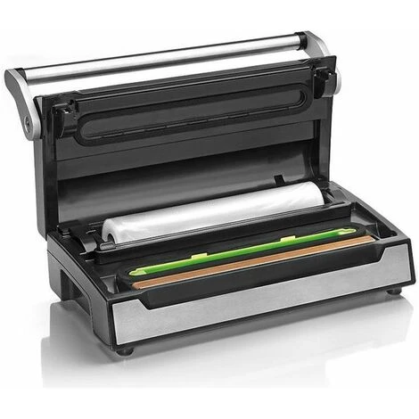 Laica VT3240 XPro Macchina Per L'imballaggio Sottovuoto Professionale 22L/Min, Include 2 Rotoli Da 28 X 600 Cm. - immagine 4