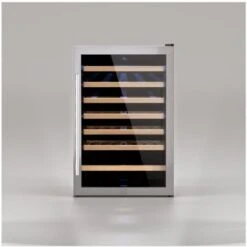 Les Petits Champs CAVC48 Cantinetta Vino A Libera Installazione 48 Bottiglie Classe Energetica G Con Compressore Una Zona 4-18C 83,4 Cm Acciaio