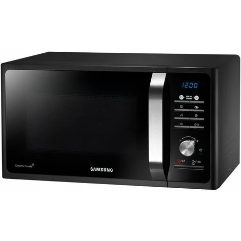 Samsung MG23F302TAK Healthy Cooking Forno A Microonde Con Grill Capacita' 23 Litri Potenza 800 W Display LED Nero - immagine 2
