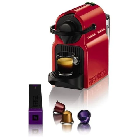 Krups XN1005K Inissia Macchina Da Caffè Nespresso 1260 W 0,7 Litri Rossa 16 CAPSULE IN OMAGGIO - immagine 2