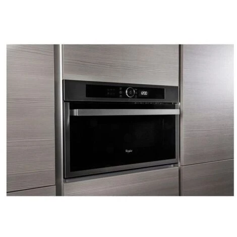 Whirlpool AMW 731 IX Forno A Microonde Da Incasso Con Grill Capacita' 31 Litri Potenza 1000 W Funzione DualCrisp Jet DeFrost Display Digitale Acciaio Inox - immagine 2