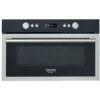 Hotpoint Ariston MD 664 IX HA Forno A Microonde Combinato Da Incasso Con Grill Capacita' 31 Litri Potenza 1000 W Funzione Crisp Display LED Acciaio Inox