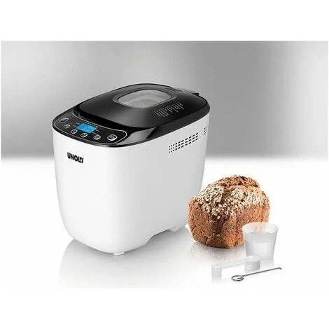 Unold Design Macchina Per Il Pane 1Kg 550W Nero/Bianco - immagine 5