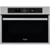 Whirlpool AMW 9607/IX Forno A Microonde Combinato Da Incasso Capacita' 40 Litri Potenza 900 W Funzione DualCrisp Jet Start ForcedAir Jet DeFrost Display Digitale Acciaio Inox