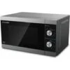 Sharp YC-MG01E-S Forno A Microonde Con Grill Capacita' 20 Litri Potenza 800 W 5 Livelli Di Potenza Funzione Timer Acciaio Inox