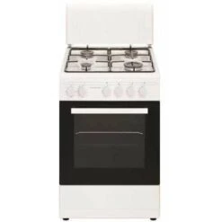 Schaub-Lorenz SS450GEW Cucina A Gas 4 Fuochi 50x50cm Con Forno A Gas Bianco