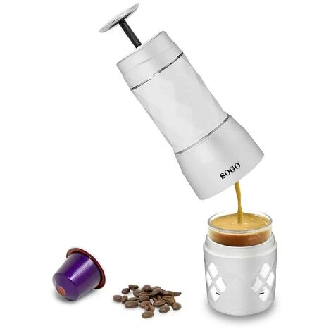 SOGO Human Technology CAF-SS-5612 Macchina Per Il Caffè Bianco - immagine 4