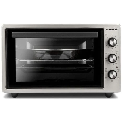 G3Ferrari G10152 Rosto'37 Forno Elettrico Multifunzione Ventilato Libera Installazione Capacità 37 Litri 5 Programmi 51,7 Cm Nero / Grigio - immagine 2