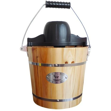 Sorbettiera Elettrica GIVRETO In Legno 3,5 L
