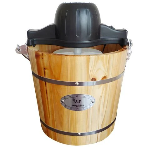 Sorbettiera Elettrica GIVRETO In Legno 3,5 L - immagine 2