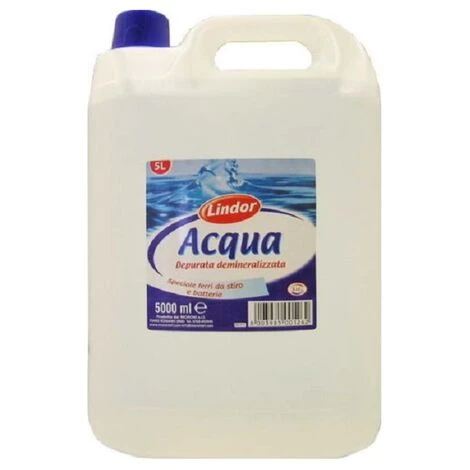 Acqua Distillata Demineralizzata Uso Domestico Industriale Ferro Da Stiro 2 5 LT 2 LT