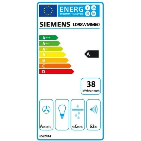 Cappa Da Lavoro 91cm 519m3/h Nera - Ld98wmm60 - Siemens - immagine 2