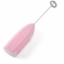Mini Frullino A Per Uova Schiuma Caffè Latte Montalatte Miscelatore Per Bevande, Rosa