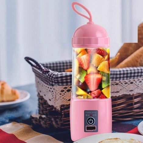MINI FRULLATORE PORTATILE DA VIAGGIO SUCCO DI FRUTTA MIXER FRULLATI 1500 MAh - immagine 2