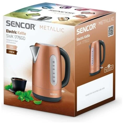 Sencor SWK 1776GD Bollitore 1.7 Litri Rame - immagine 2