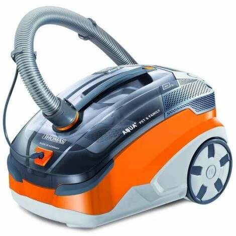 Thomas Aqua + Pet & Family Cilindro 1.8L 1700W Grigio, Arancione - immagine 3