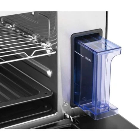 Forno A Vapore Fornetto Cottura A Vapore Professionale Elettrico Nero 2100 W - immagine 2