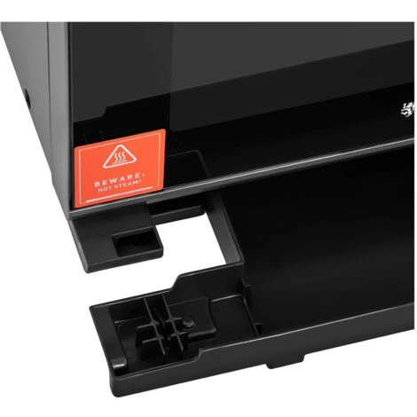 Forno A Vapore Fornetto Cottura A Vapore Professionale Elettrico Nero 2100 W - immagine 5