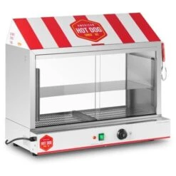 Macchina Per Hot Dog Cuoci Hot Dog Professionale 2.400 W 300 Wurstel 100 Panini