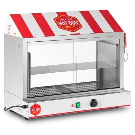 Macchina Per Hot Dog Cuoci Hot Dog Professionale 2.400 W 300 Wurstel 100 Panini