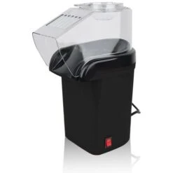 Mini Macchina Per Popcorn Elettrica Ad Aria 416371 Potenza 1200W Con Misurino Colore: Nero
