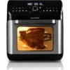 PremierTech Friggitrice Ad Aria Da 12 Litri, 12 Funzioni, Touch Screen, Timer , Acciaio Inox - PT12LAF