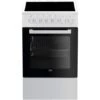 Cucina In Ceramica 60l 4 Fuochi Bianca - Fss57100gw - Beko