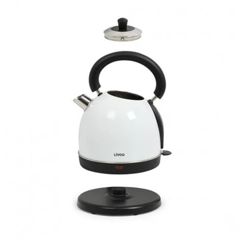 Set Bollitore E Tostapane Bianco - Dod136w - Livoo - immagine 3