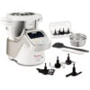 Robot Da Cucina Multifunzione 4,5l 1550w Bianco - Hf900110 - Moulinex