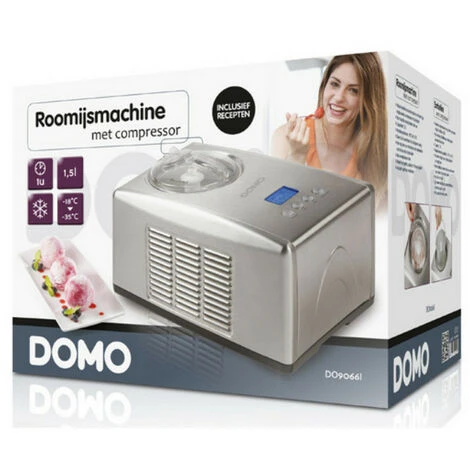 Gelatiera 1,5l 150w In Acciaio Inox - Do9066i - Domo - immagine 3