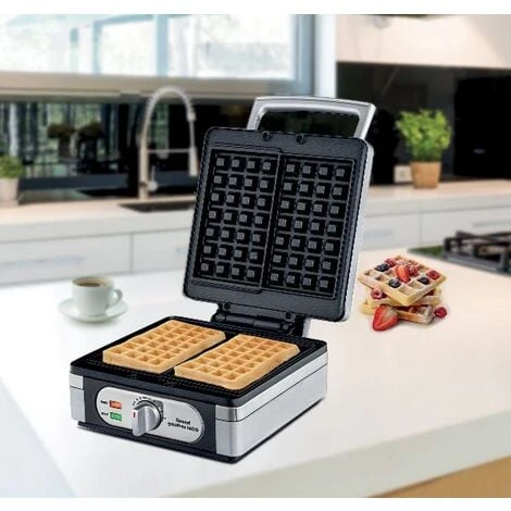 Macchina Per Cialde 1400w In Acciaio Inossidabile - 8384 - Little Balance - immagine 4