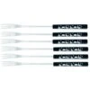 Set Di 6 Forchette Per Fonduta Nere Con Decoro Alpino - 3008186 Blk - Tableandcook