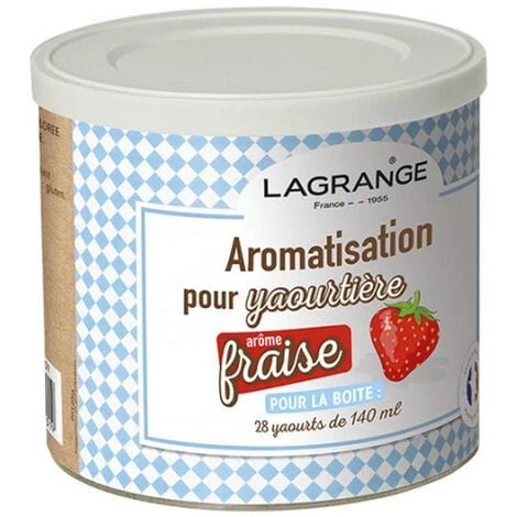 Vasetto Da 425g Gusto Fragola Per Yogurtiera - 380320 - Lagrange