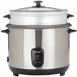 Bestron ARC280 Apparecchio Per La Cottura Del Riso, 1000 W, 2.8 Litri, Alluminio