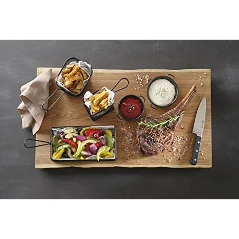 HENDI Mini Cestelli Per Friggere Impilabili Neri - immagine 4