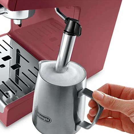 DeLonghi ECP33.21.R Macchina Da Caffè Espresso Manuale E Cappuccino, Caffè In Polvere O In Cialde E.S.E., 1100 W, Nero - immagine 3