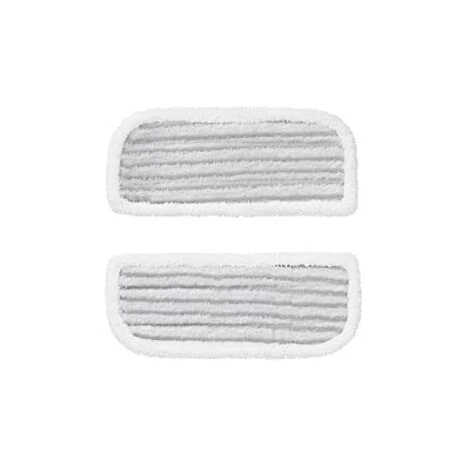 Woozoo ® By Ohyama, Set Di 2 Tamponi Morbidi, Progettato Per Assorbire Liquidi, Poliestere/nylon, Lavabile A Mano, Per Electric Mop IC-M01 - Soft PadMC-S01 - Bianco