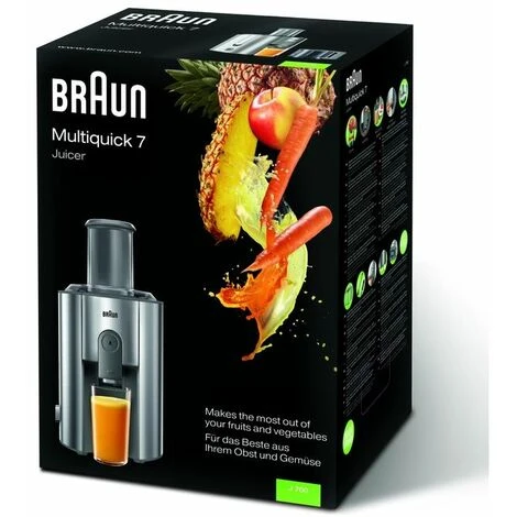 Braun Centrifuga Multiquick 7 J700 Stainless Steel 1000w - immagine 3