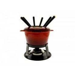 Set Fonduta 6 Forchette Rosse - Hhf0255 - Tableandcook