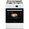Cucina Mista 57l 4 Fuochi Bianca - Lkm624011w - Electrolux
