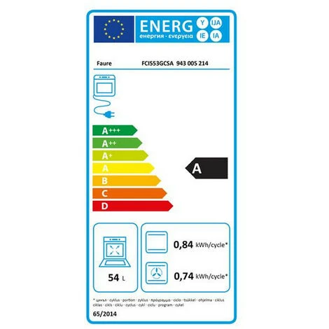 Piano Cottura A Induzione 54l 3 Fuochi Argento - Fci553gcsa - Faure - immagine 2