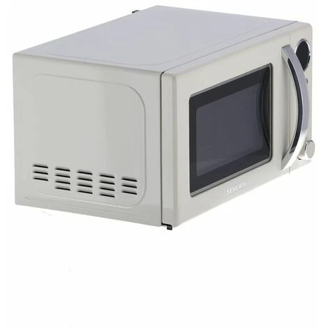 Severin MW 7892 Forno A Microonde Retrò Con Grill Capacità 20 Litri Potenza 700W 8 Programmi Tasto Quick Crema - immagine 4