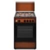 Cucina 50x50 Ducati Sd554bg 4 Fuochi Marrone Forno A Gas Statico