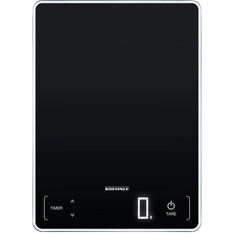 Bilancia Da Cucina Elettronica Soehnle SHN61506 Page Profi 100 Superficie Piana Rettangolo Nero - immagine 2