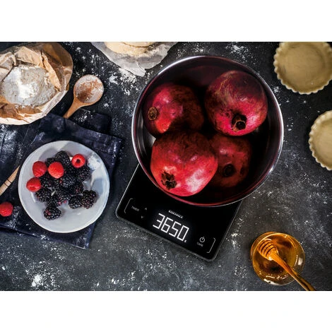 Bilancia Da Cucina Elettronica Soehnle SHN61506 Page Profi 100 Superficie Piana Rettangolo Nero - immagine 3