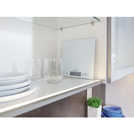 Bilancia Da Cucina Elettronica Soehnle SHN61505 Page Comfort 400 Superficie Piana Quadrato Bianco - immagine 3