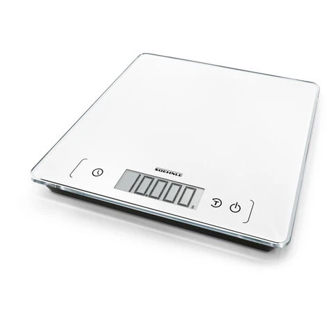 Bilancia Da Cucina Elettronica Soehnle SHN61505 Page Comfort 400 Superficie Piana Quadrato Bianco - immagine 4