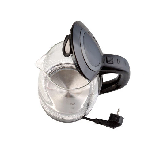 Bollitore In Vetro Ardes AR1K47 Spegnimento Automatico Luci Led Blu - immagine 4